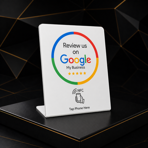 TapForge Google Review NFC Stand